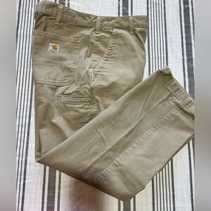 Carhartt Men's Khaki Cargo Pants 36x30